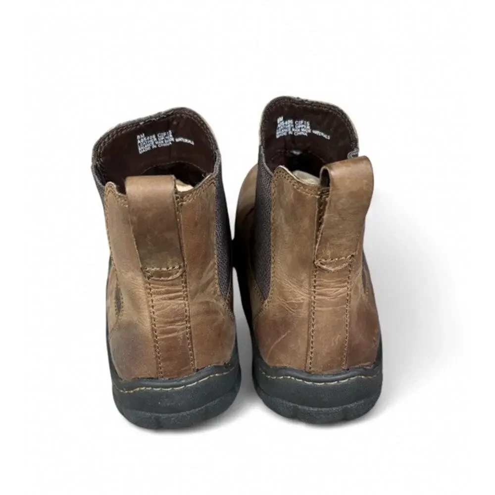 BOC brown leather